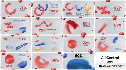 Infographic 3D Logo Stings template preview