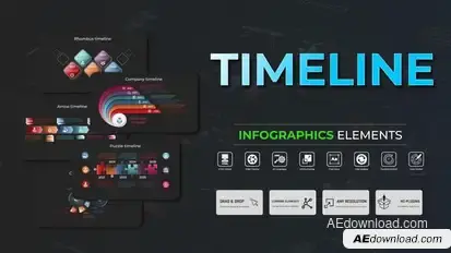 Infographic - Timeline Infographics template preview