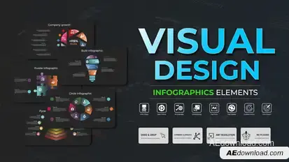 Infographic - Visual Design Infographics template preview