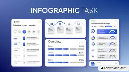 Infographic Task Logo Stings template preview