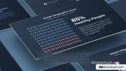Infographics Dark Logo Stings template preview
