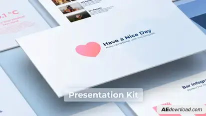 Infographics Map Device Callout Video Displays template preview