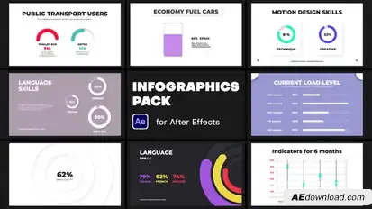 Infographics Pack Infographics template preview