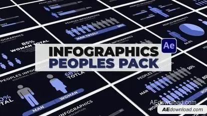 Infographics People Infographics template preview