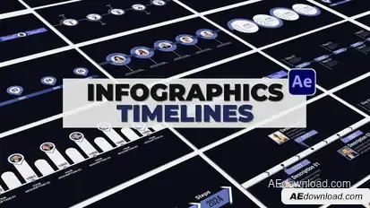 Infographics Timelines Infographics template preview