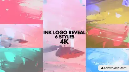 Ink Logo Reveal Logo Stings template preview
