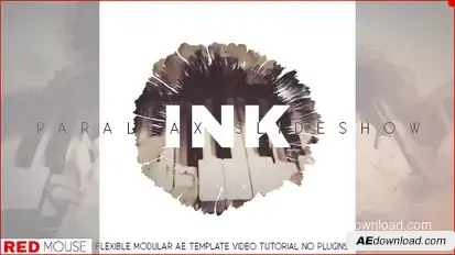 Ink Slideshow Openers template preview
