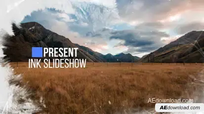 Ink Slideshow Openers template preview