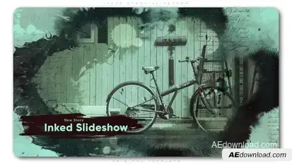 Inked Story Slideshow Openers template preview