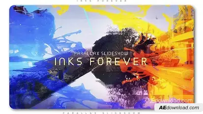 Inks Forever Parallax Slideshow Openers template preview