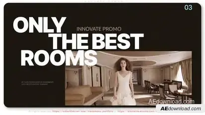 Innovate Promo Video Displays template preview