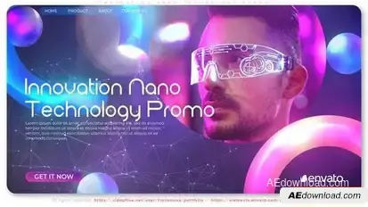 Innovation Nano Technology Promo Openers template preview
