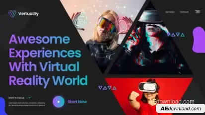 Innovation Technology Slideshow | Promo Video Displays template preview
