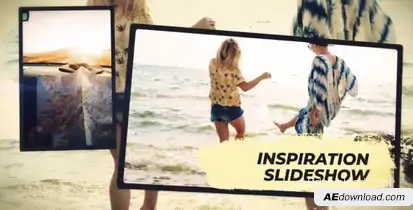 Inspiration Memories Slideshow Openers template preview