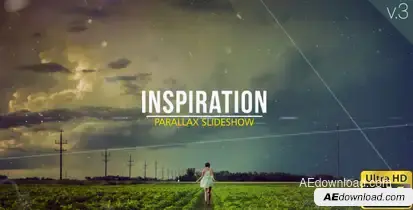 Inspiration Parallax Slideshow Video Displays template preview