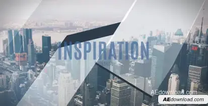 Inspiration Slideshow Video Displays template preview