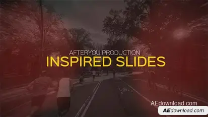 Inspired Slideshow Video Displays template preview