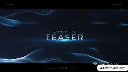 Inspiring Cinematic Trailer Video Displays template preview