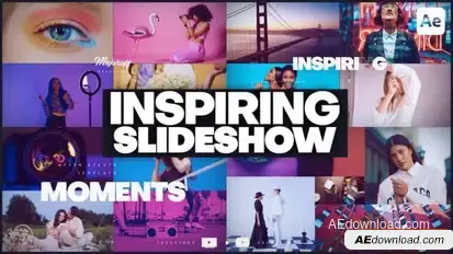 Inspiring Slideshow Openers template preview