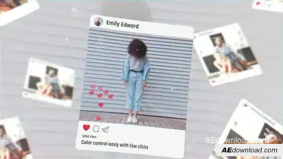 Insta Posts Promo Openers template preview