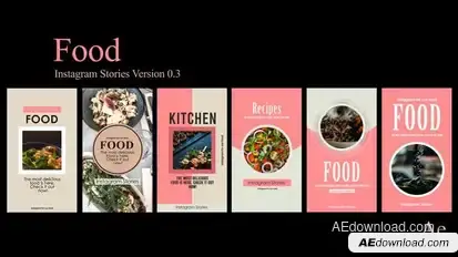 Insta Stories 4 Product Promo template preview