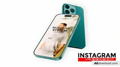 Instagram Video Displays template preview