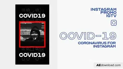 Instagram Coronavirus Covid-19 IGTV Openers template preview