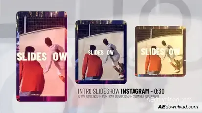 Instagram Dynamic Intro Product Promo template preview
