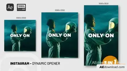 Instagram Dynamic Opener Openers template preview