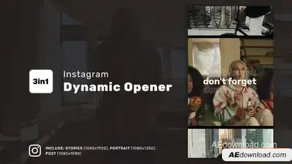 Instagram Dynamic Opener Openers template preview
