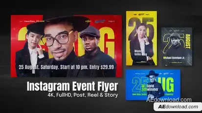 Instagram Event Flyer Product Promo template preview