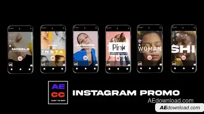 Instagram Pack Product Promo template preview