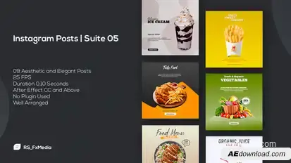 Instagram Posts | Suite 05 Product Promo template preview