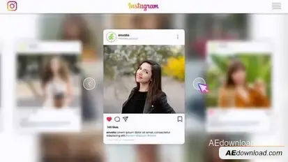 Videohive Instagram Profile Promo | After effect Template Openers template preview