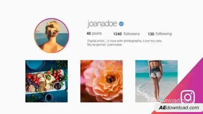 Instagram Promo Openers template preview