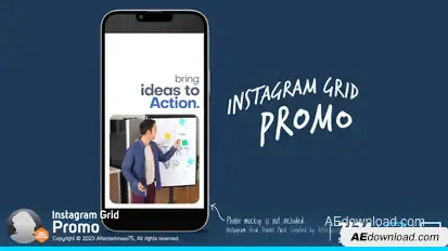 Multiscreen Instagram Reel Promo Product Promo template preview