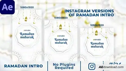 Instagram Ramadan Opener Ramadan Free Templates template preview