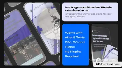 Instagram Reel Education Event Product Promo template preview