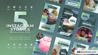 Instagram Reels Corporate Event Product Promo template preview