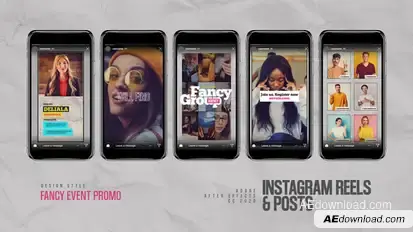 Instagram Reels Fancy Event Promo Product Promo template preview