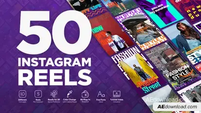 Instagram Reels Product Promo template preview