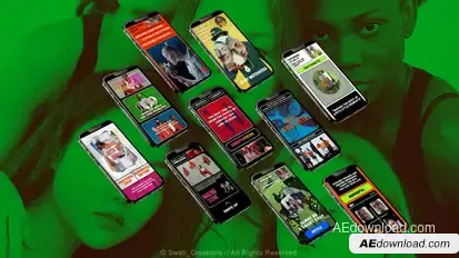 Instagram Reels Gradient Product Promo template preview