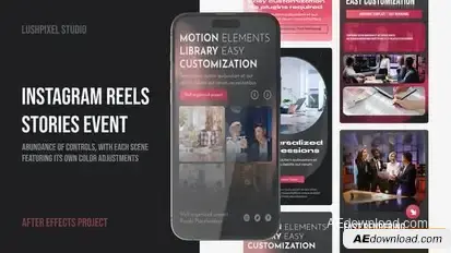 Instagram Reels Online Course Openers template preview