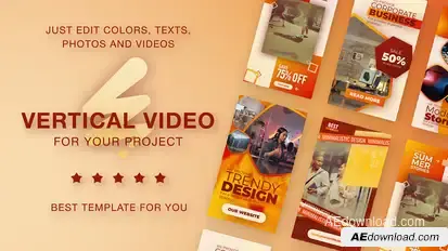 Instagram Reels Red Product Promo template preview