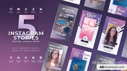 Instagram Reels Youtube Shorts Stories Product Promo template preview