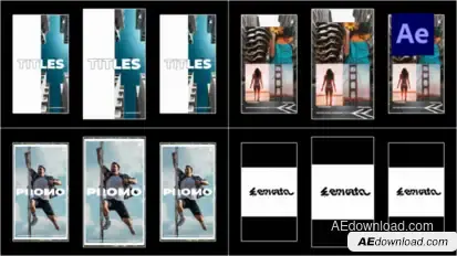 Instagram Rhythm Intro /Ae Openers template preview
