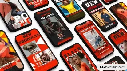 Instagram Sale Stories Openers template preview