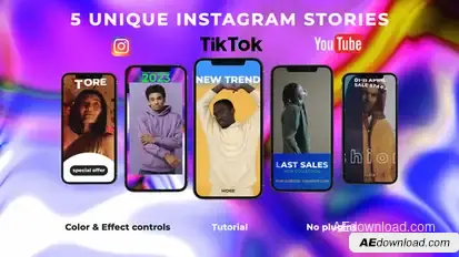 Instagram Sale Stories Product Promo template preview