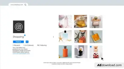 Instagram Shopping Promotion Product Promo template preview