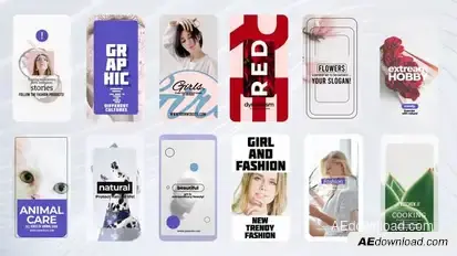 Instagram Stories 0.2 Product Promo template preview